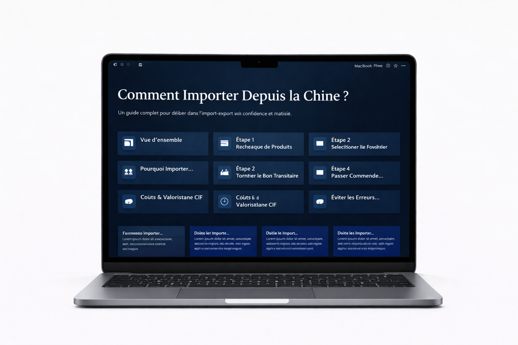 Première Importation Réussie